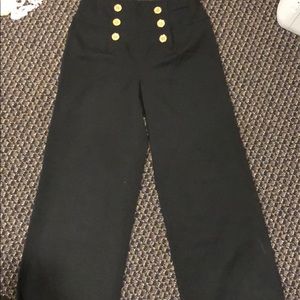 Women’s Ralph Lauren Wide Leg Black Slacks